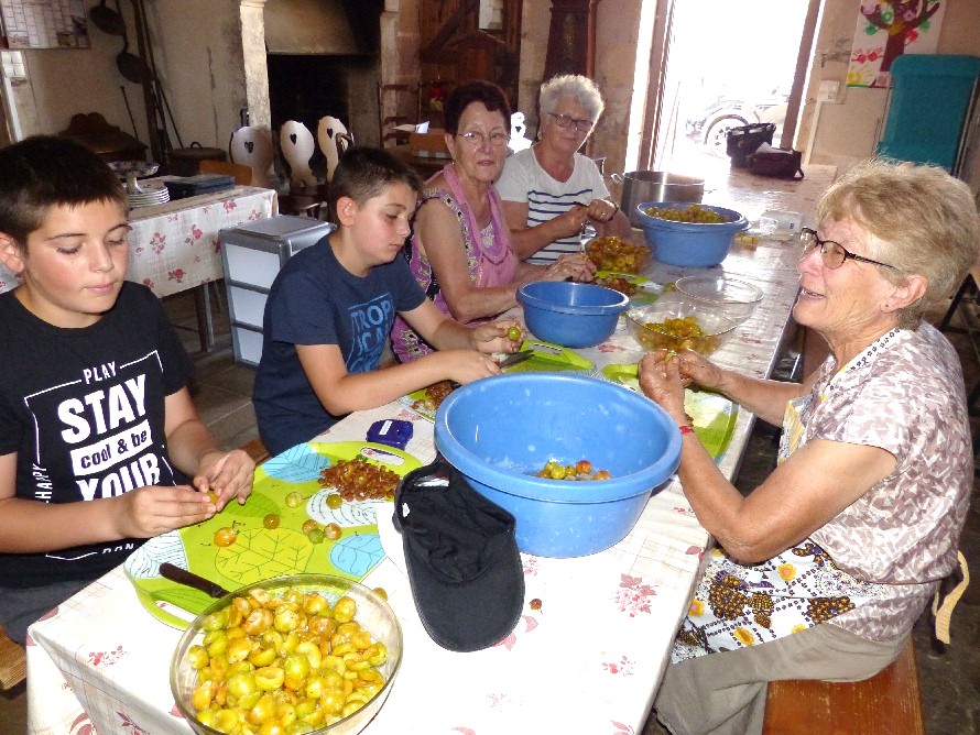 Atelier galette aux mirabelles